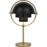 Multi-Lite Bordlampe Bærbar Messing / Svart Semi-matt