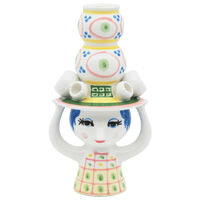 Lady with hat Lysestake 16 cm Rosa