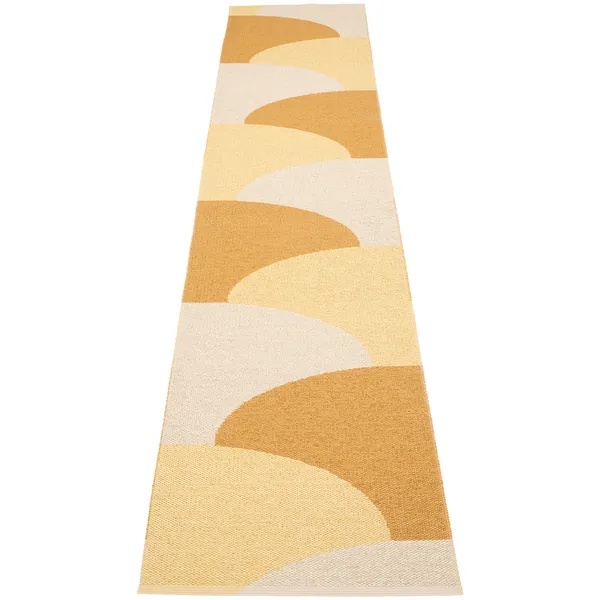 Hill Matta 70x360 cm Ochre / Pale Yellow / Cream