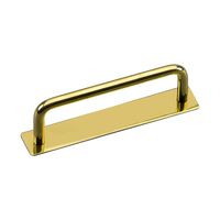 Royal håndtag poleret messing