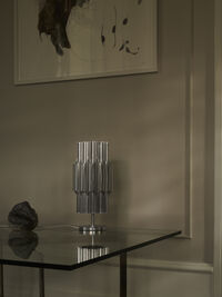 PAN 190 Bordlampe Aluminium