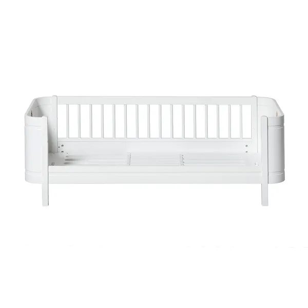 Wood Mini+ Cot Säng Inkl. Junior Kit Vit