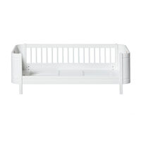 Wood Mini+ Cot Säng Inkl. Junior Kit Vit