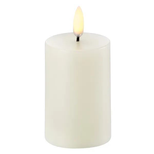 Bloklys Led Nordic White 5 x 75 cm
