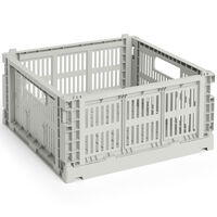 Colour Crate Medium Square Oppbevaring Grey