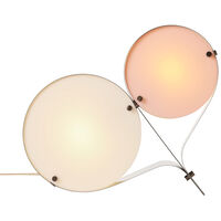 Coppia Bordslampa Ivory / Blush
