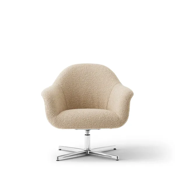 Harbour Loungestol Med Drejefod Logan Haze 05 / Aluminium