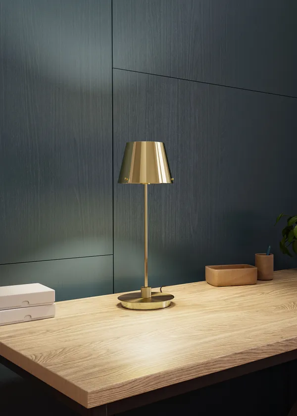 Gil Il Grande Bordlampe Brass