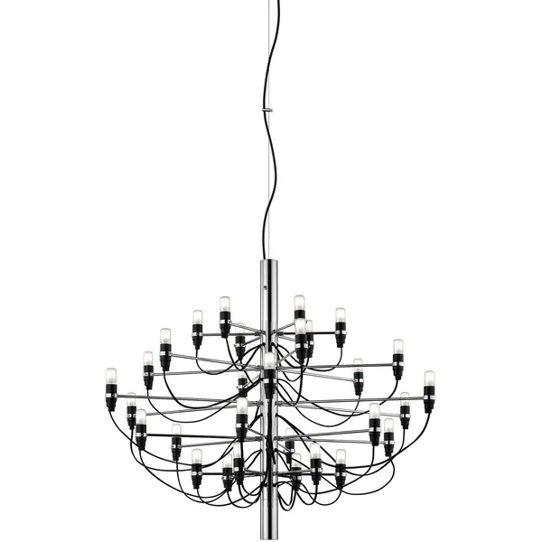 2097/30 Sarfatti Lysekrone Chrome