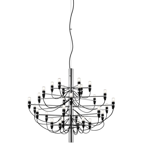 2097/30 Sarfatti Lysekrone Chrome