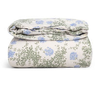 Plumbago Muslin Duvet Cover Single 150x210 cm