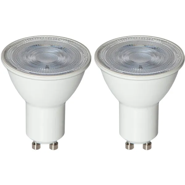 Lyskilde GU10 36W 400lm 3000K 2-pak Klar
