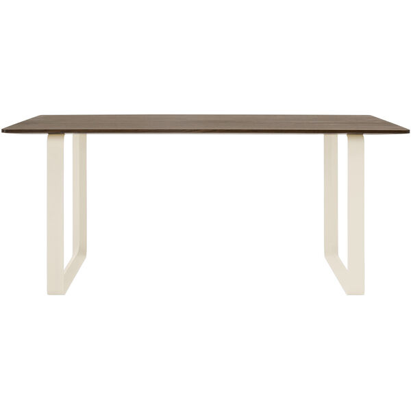 70/70 Bord 85x170 cm Massiv Røget Eg / Sand