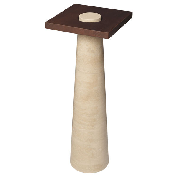 Grova Travertin Pidestall 80 cm