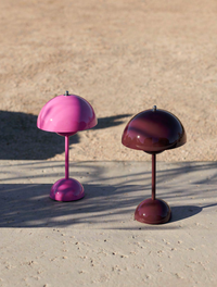 Flowerpot VP9 Bordlampe Bærbar Dark Plum