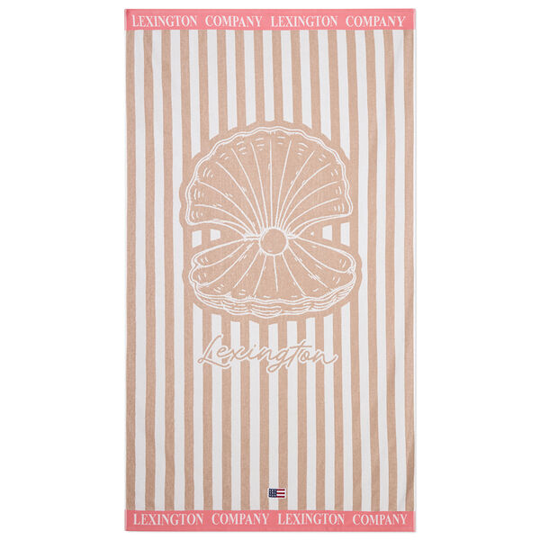 Rantapyyhe Pinkki / Beige