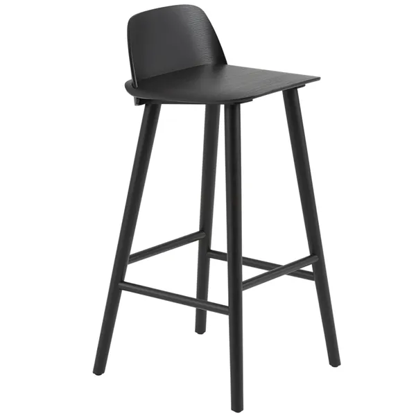 Nerd Barstol 75 cm Sort