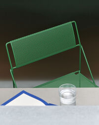X-Line Stol Pulverlackerat Stål / Leek Green