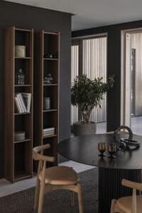 Palais Royal Table 150 cm Dark stained Ash