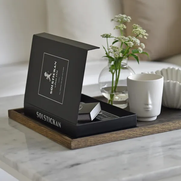 Brandfilt Design Svart