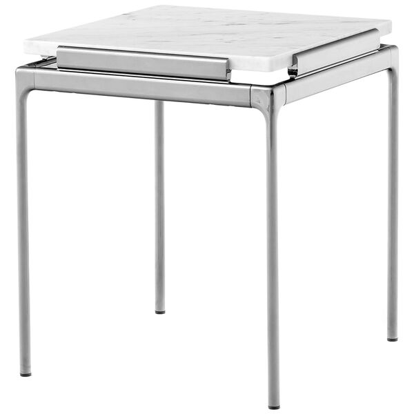 Sett LN11 Sidebord 40x40 cm Bianco Carrera