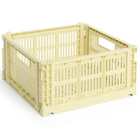 Colour Crate Medium Square Förvaring Light Yellow