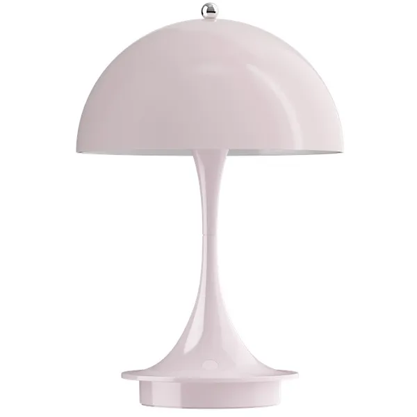 Panthella 160 Bordlampe Bærbar Pale Rose Opal Acryl