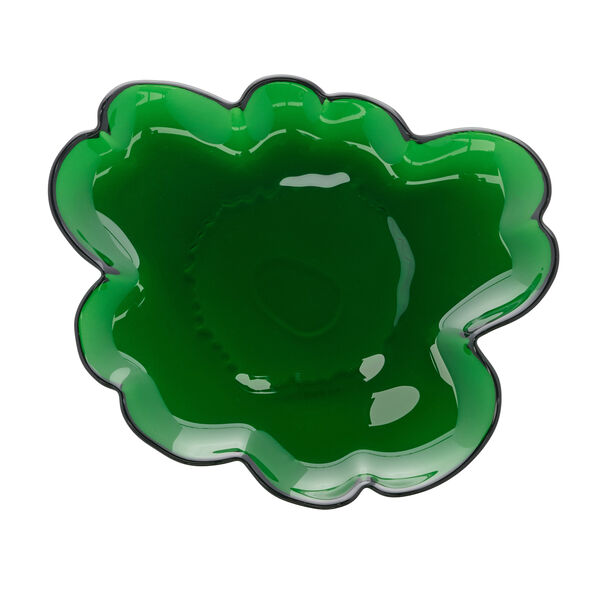 Unikko Tallerken Glas 20 cm Grøn
