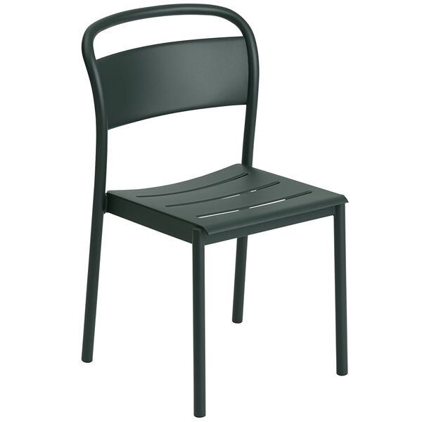 Linear Tuoli Teräs Tummanvihreä