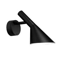 AJ 50 Vegglampe (utendørs) 8W LED Sort struktur