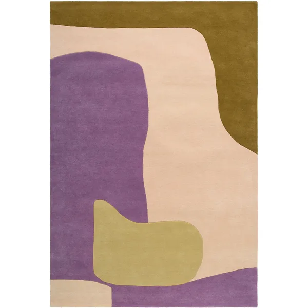 Abstract Ullmatta 300x400 cm Natur