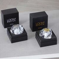 Ice Ball Bordlampe Guld