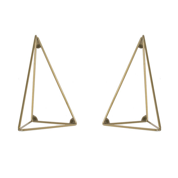Pythagoras Hyldebeslag 2 Stk Messing