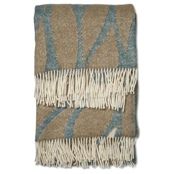 Leaf Ullteppe 130x180 cm Teal