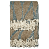 Leaf Ullteppe 130x180 cm Teal