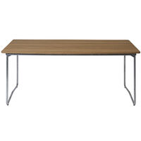 B31 Bord 92x170 cm Oljad Ek / Varmförzinkat StÄl