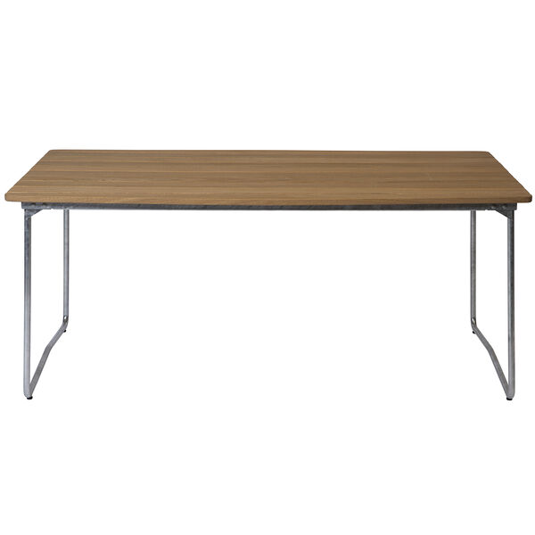 B31 Bord 92x170 cm Oljet Eik / Varmgalvanisert Stål