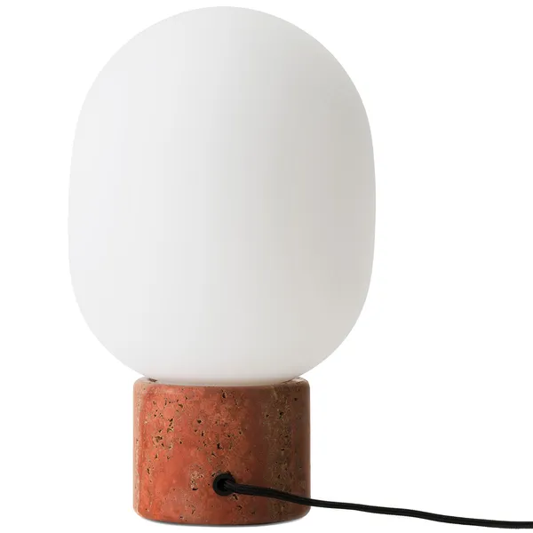 JWDA Bordlampe Red Travertine