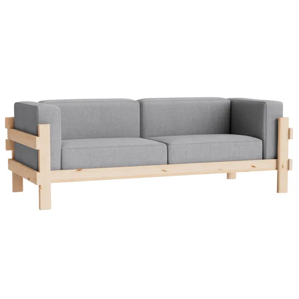 Kube 3-Seter Sofa Pine / Remix 143