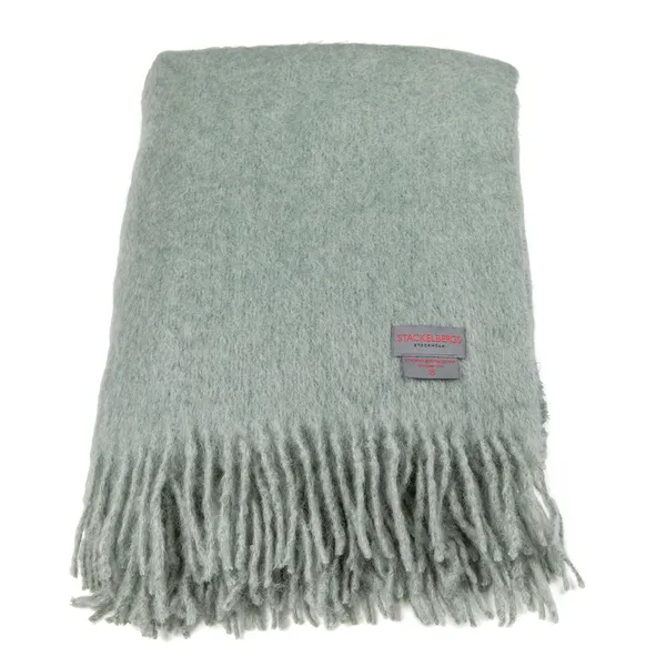 Mohair Pledd 130x170 cm Grønn