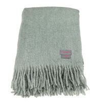 Mohair Pledd 130x170 cm Grønn