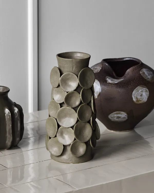 Dot Vase Kaki