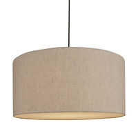 Soft Pendant Ø60 cm Metallic Bronze / Linen Natural