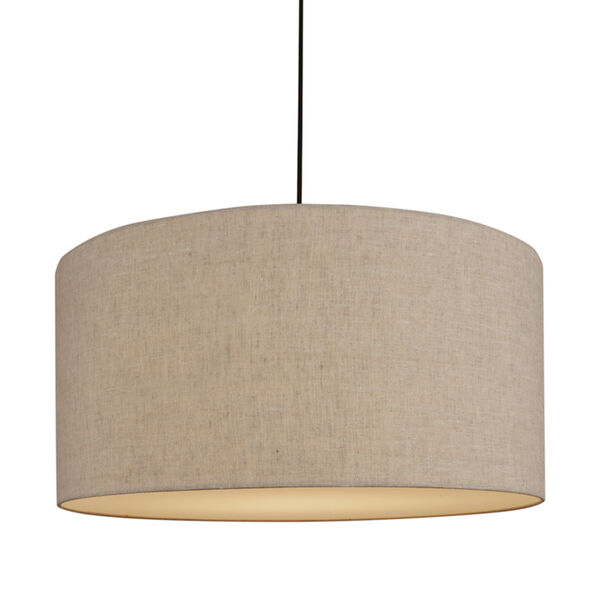 Soft Pendant Ø60 cm Metallic Bronze / Linen Natural