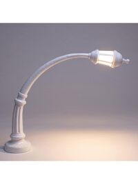 Street Lamp Bordlampe Hvit