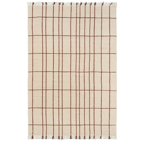 Sen Teppe 170x240 cm Kastanje