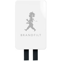 Brandfilt Design Vit