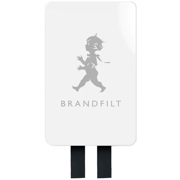 Brandfilt Design Vit