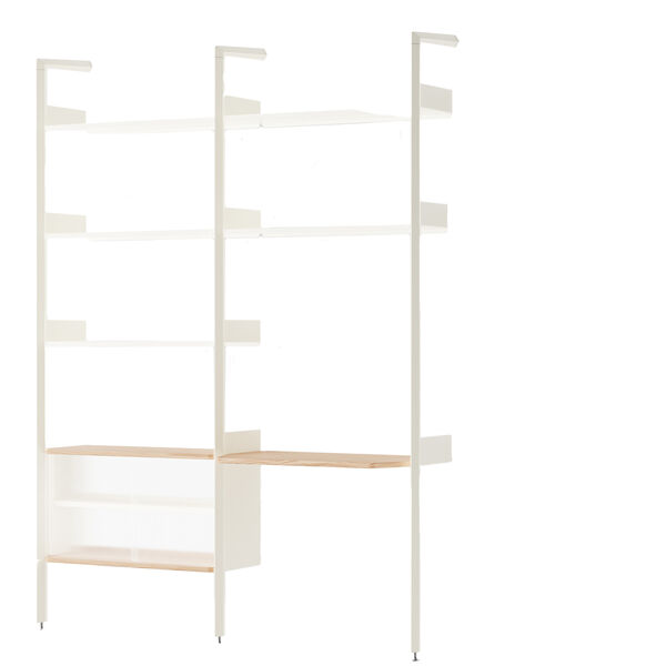 Rombe IF2/IF6 Hyllsystem Config D Alabaster