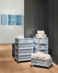 Colour Crate Small Oppbevaring Soft Blue